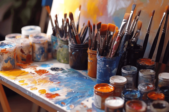  Abstrakte Bilder malen lernen: Großer Anfänger-Guide Bildidee 