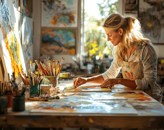  Abstrakte Bilder malen lernen: Großer Anfänger-Guide Motiv 