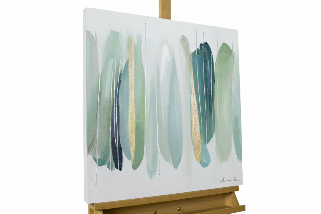 Handgemaltes Gemälde 'Melodie der Natur' 60x60cm