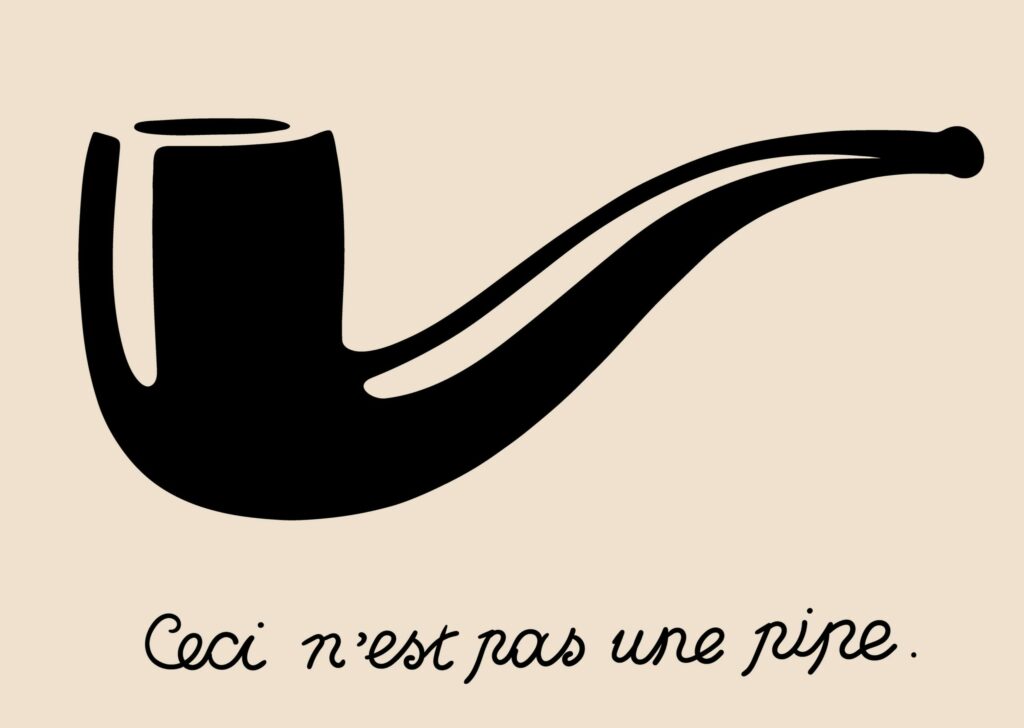 René Magritte The Treachery of Images artwork