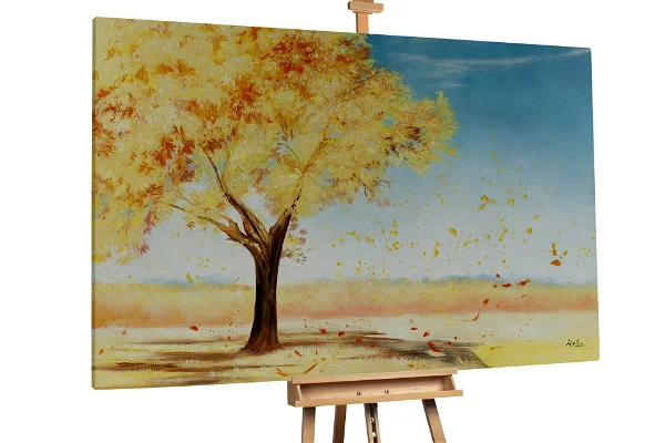 XXL Öl Gemälde Autumn landscape