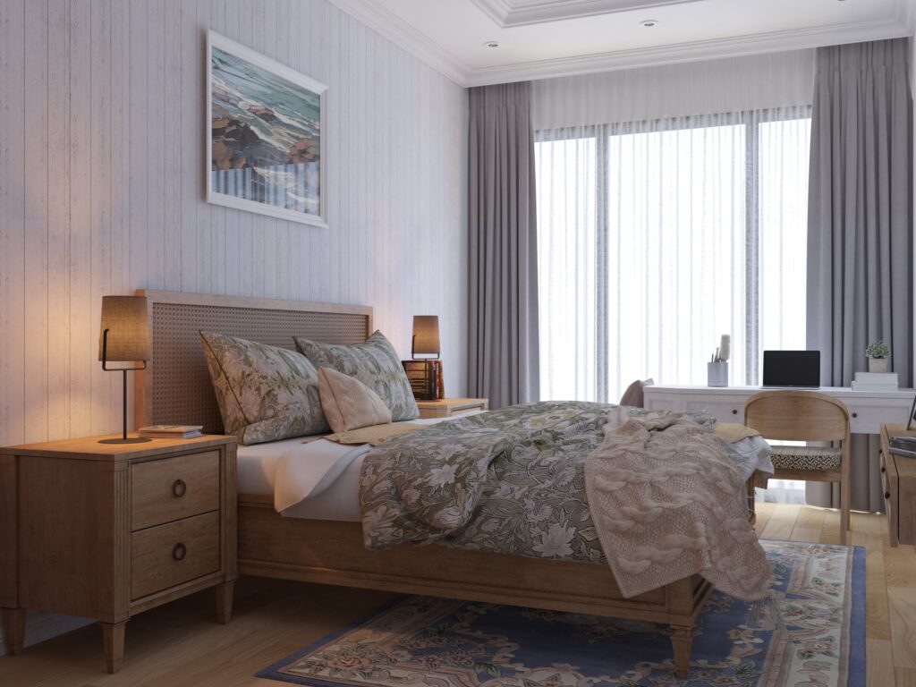 Bettwäsche mit Naturmotiv-Design