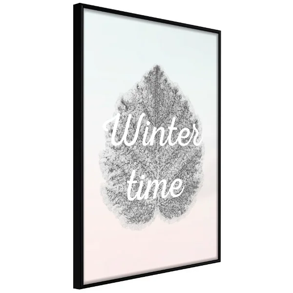 Poster 'Winter Leaf'