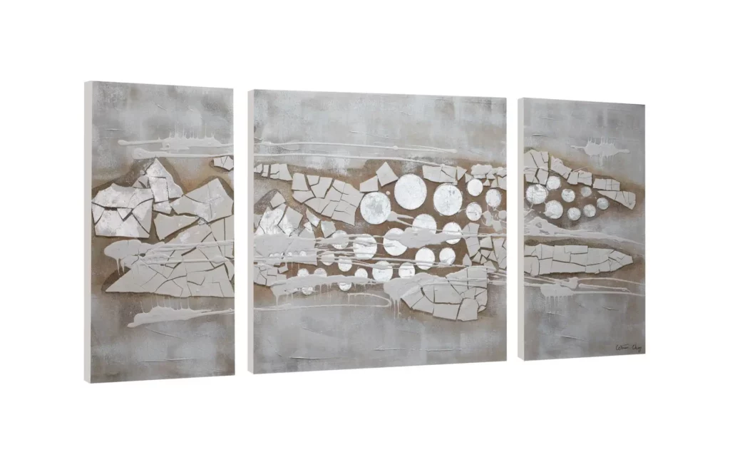 acryl malerei multi panel spitze des eisbergs