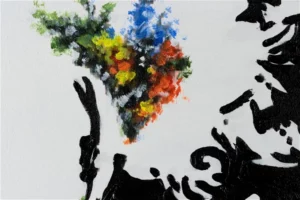 Ein detailliertes Bild einer Blume
