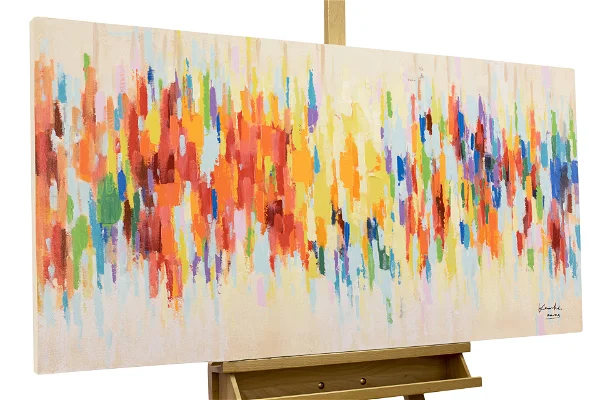 Handgemaltes Gemälde 'Weekend Happiness'