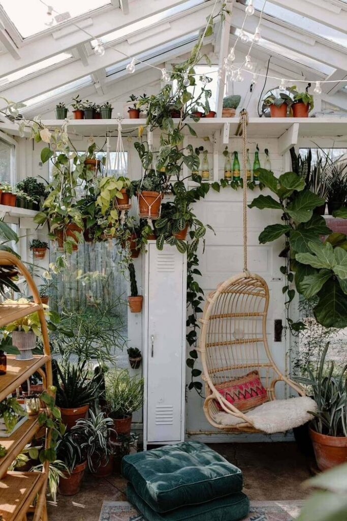 beispiel für einen gemütlichen wintergarten