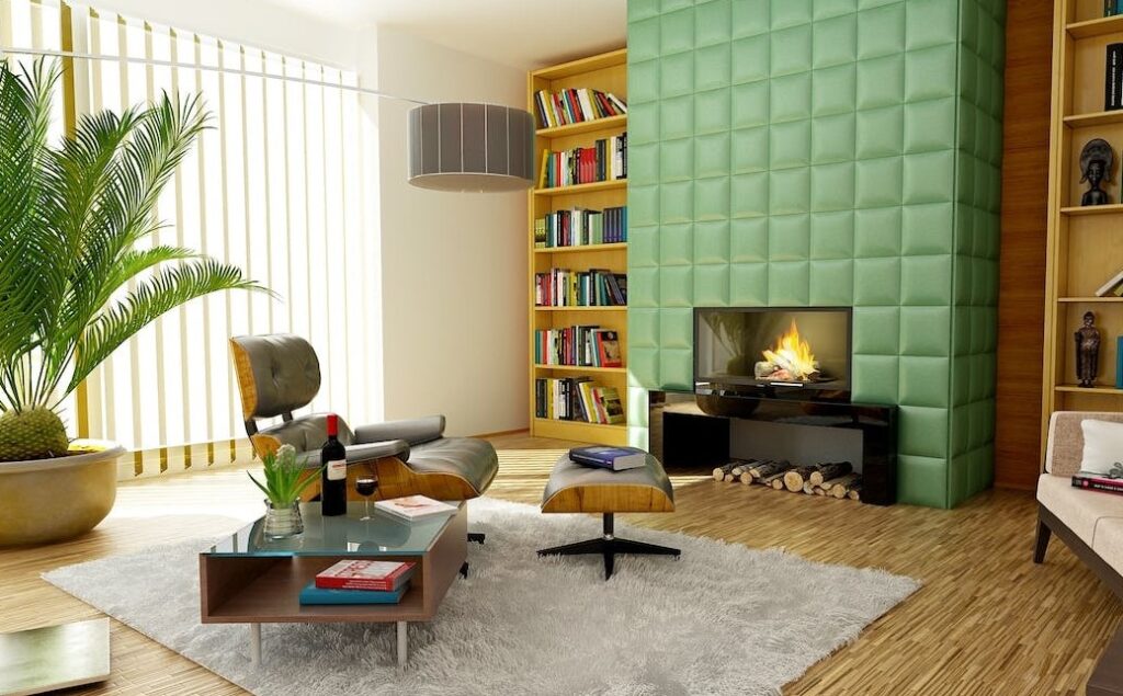 harmonie und kontrastreiche color blocking