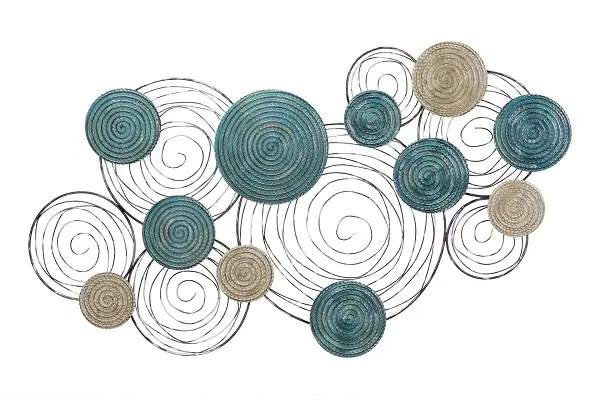 metall wandskulptur ostseewinde