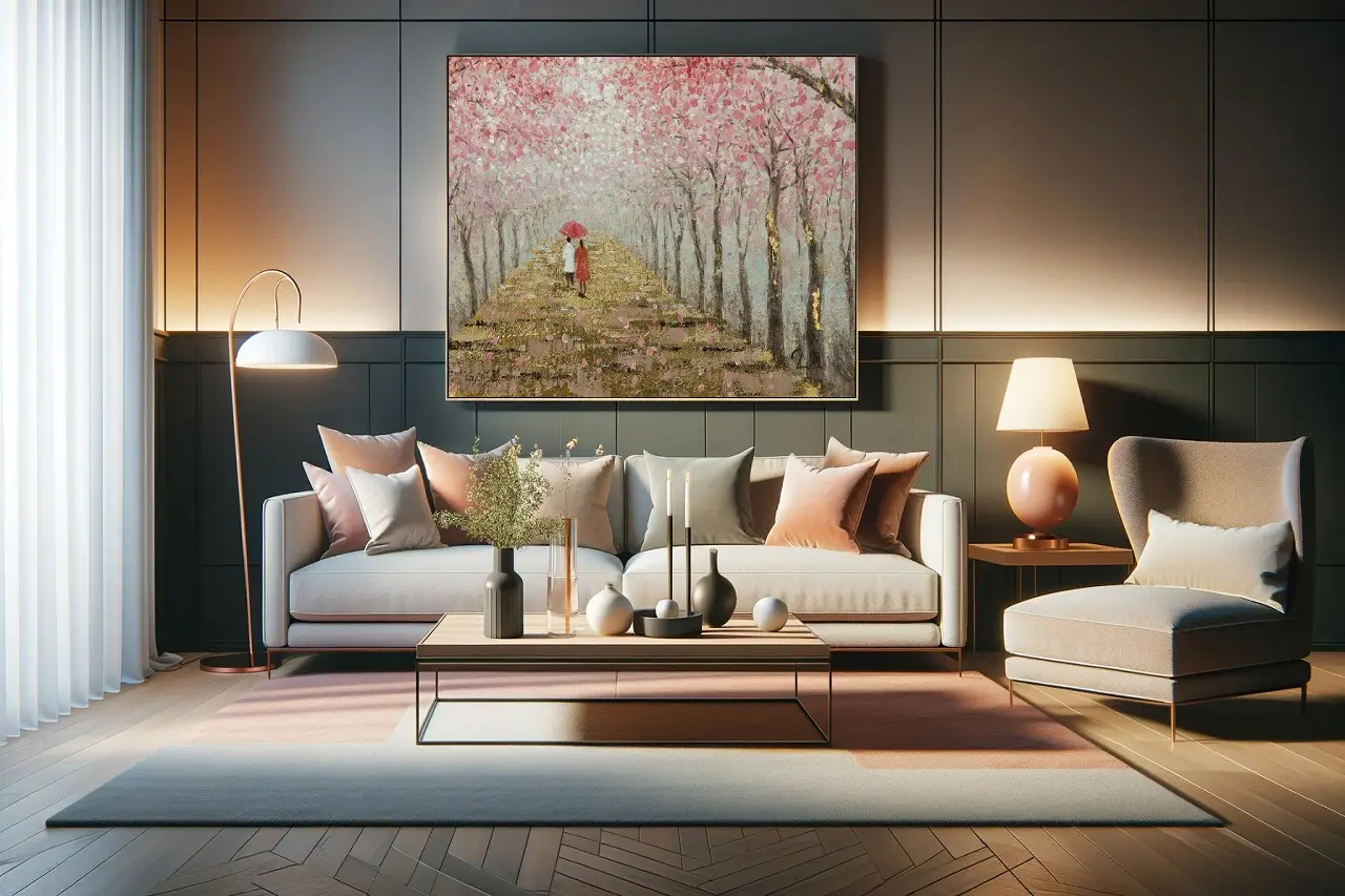 romantische farbpalette für valentinstag