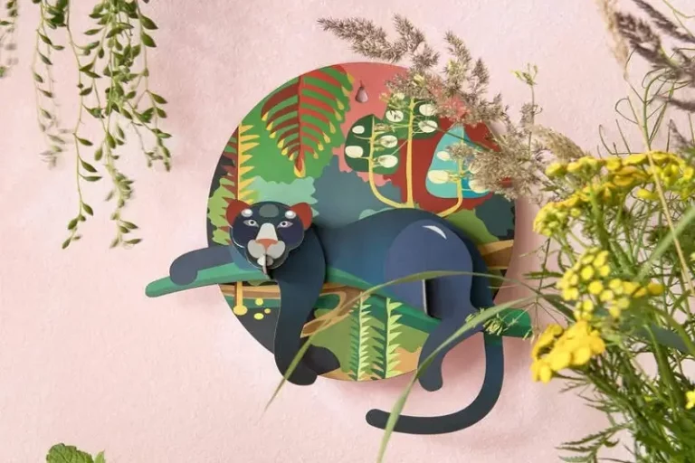 Wanddeko Papier 'Jungle Puma'