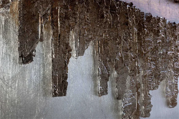 Holzbild 3D 'Skycraper Silhouette' bild