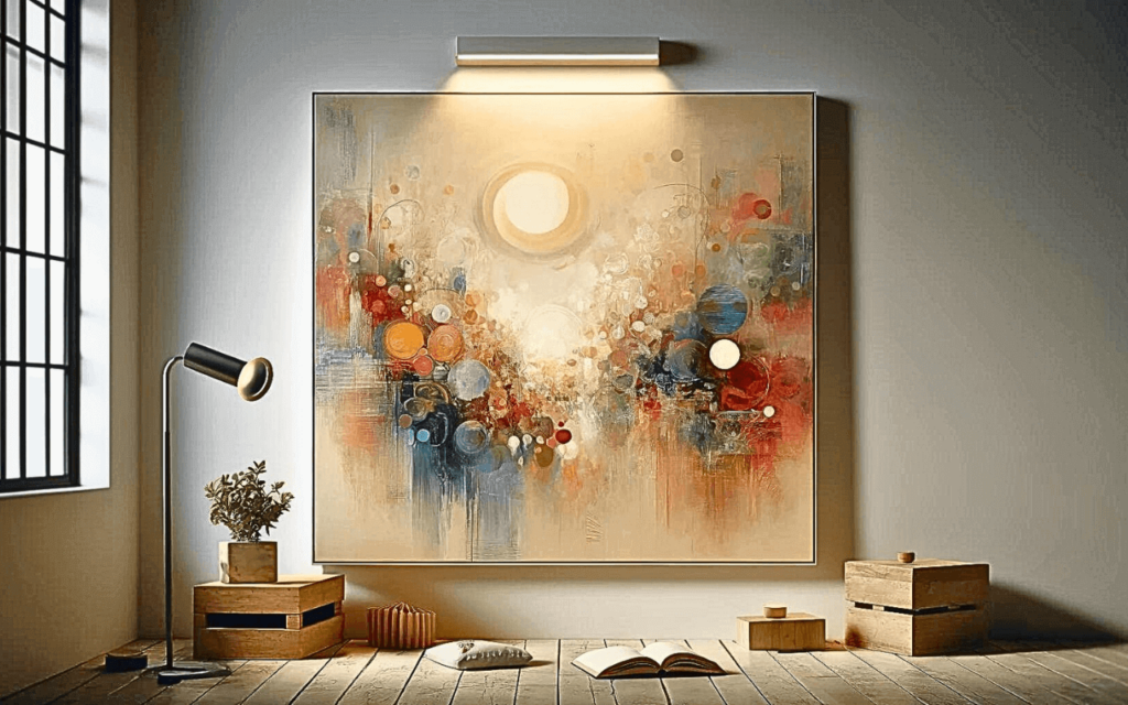 Wandbilder und Beleuchtung aufwerte