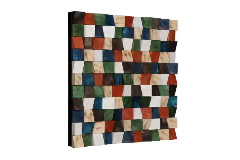 Holzbild 3D 'Mystic Pattern' | Modern & zeitgenössisch Stile