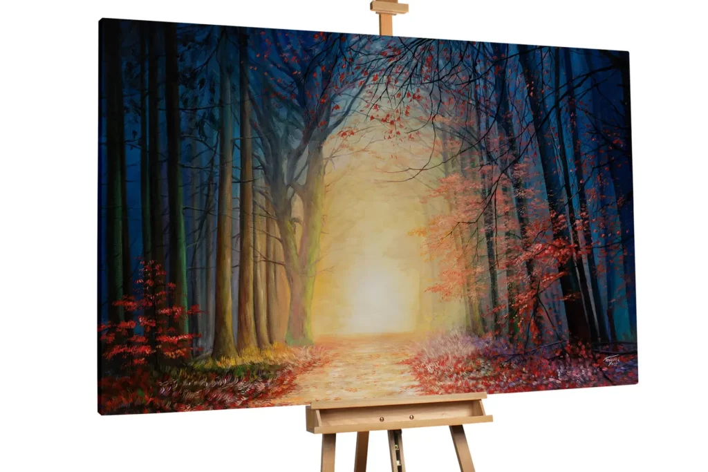 XXL Öl Gemälde 'Vital Force' | Handgemaltes Unikat | Modern & zeitgenössisch Stile