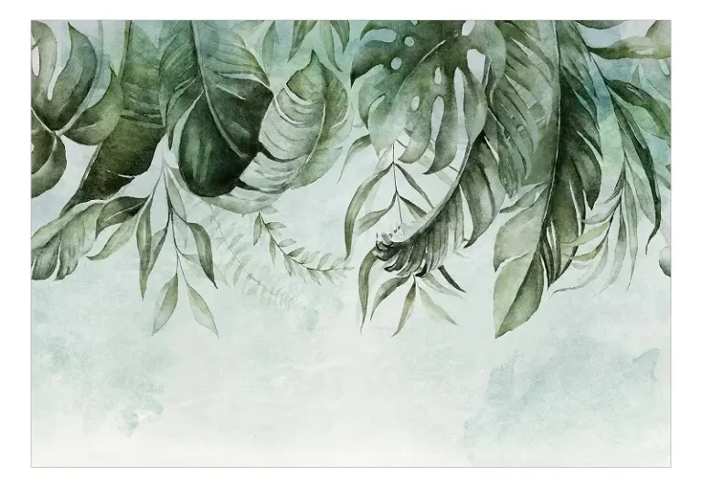 Selbstklebende Tapete 'Green Story' | Modern & zeitgenössisch Stile | 98x70 cm