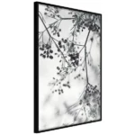 poster sprinkled with flowers