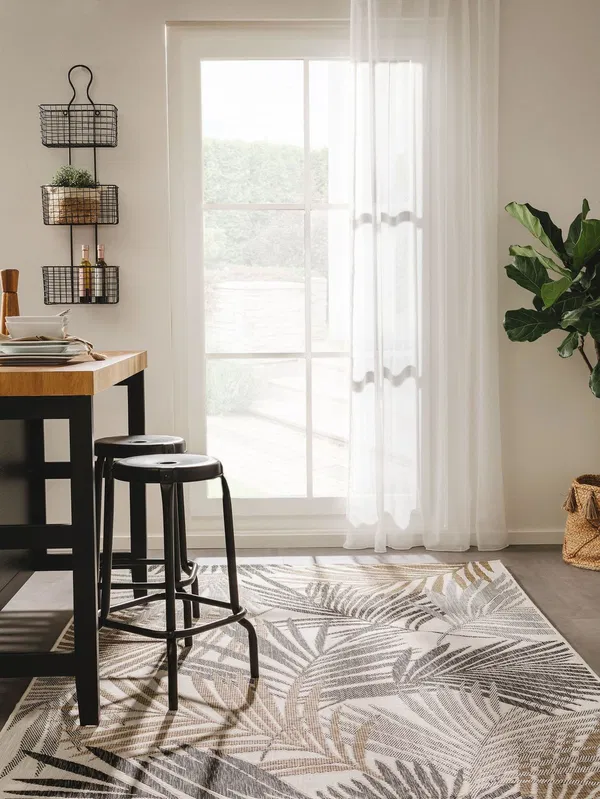 Design In- & Outdoor-Teppich Cleo Schwarz