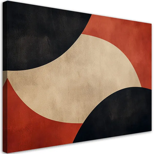 Kunstdruck auf Leinwand 'Retro Harmony'